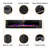 68-Inch Thin Dreamy Electric Fireplace Insert: For Recessed Or Wall-Mounted, Temperature Control At Will, Flame Dance With Remote, Time-Appointed Bliss!-1109414072