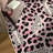 Aldovin Natura Inspired Machine Washable Leopard / Blush Pink Indoor Animal Print Area Rug With Non-Slip Backing-251844859