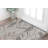 3' X 5' Gray Tropical Botanical Area Rug