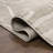 Sauvanne Modern Scandinavian Graphic Lines High-Low Beige/Cream Rug-734406412