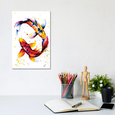 Harmony by Zaira Dzhaubaeva - Wrapped Canvas Painting