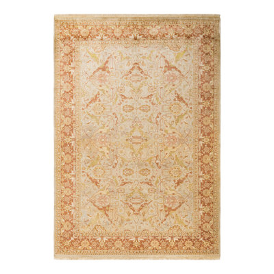 Classic One-of-a-Kind 6' 2" X 8' 10" Hand Knotted Area Rug