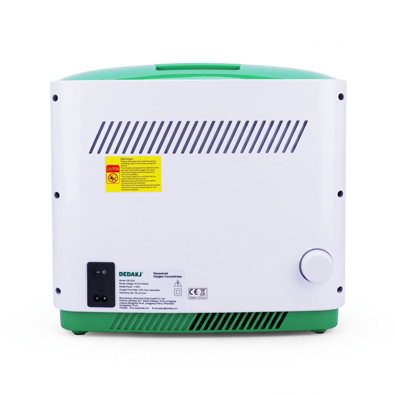 Machine à oxygène domestique réglable de 2 à 9 L (dispositif de génération d'oxygène domestique (30% à 90%), écran tactile ACL HD, avec accessoires