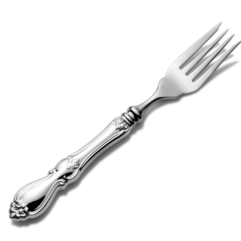 Towle Silversmiths Sterling Silver Queen Elizabeth Seafood Fork