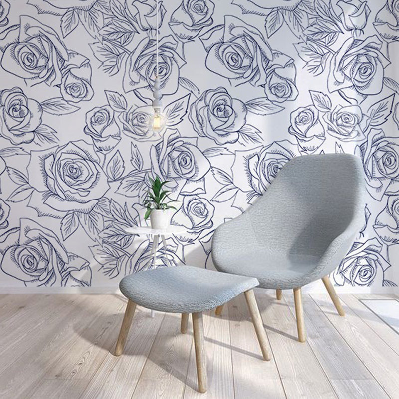 Borehamwood Smooth Matte Mural, 290 x 290cm