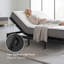 Base de lit réglable avec tête de massage et pied incliné, télécommande sans fil grand format, deux types de ports USB: Type-A et Type-C, veilleuse à DEL, 4 pieds réglables en hauteur Assemblage facile