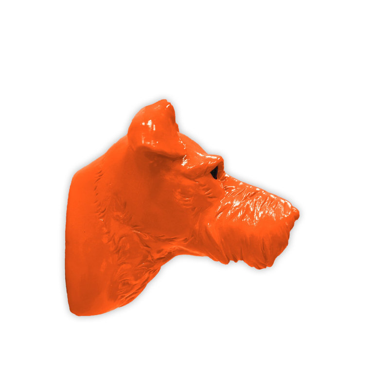 Animals Wall Decor on Polyresin, Amber
