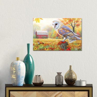 Morning At The Old Farm by Bridget Voth - No Frame Gallery-Wrapped Canvas Giclée on Canvas