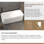 Bain tourbillon et baignoire tourbillon, maison moderne en acrylique 67 po