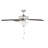 52" Garrett 5 - Blade Standard Ceiling Fan with Pull Chain and Light Kit Included-20361276