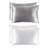 Set of 2 Satin Microfiber Pillowcases for Hair & Skin - Pillow Covers with Hidden Zipper-1277400230-1277400233