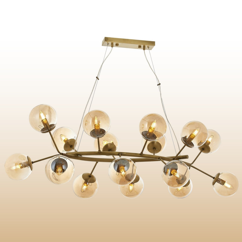 Lustre unique 16 lumières