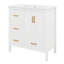 Meuble-lavabo 36 po avec lavabo, meuble-lavabo simple autoportant avec 2 portes et 4 tiroirs à fermeture en douceur-1614978733