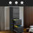 4 Drawer File Cabinet With Lock Metal Vertical File Storage Cabinet Office Home Steel Vertical File Cabinet For A4 Legal/Letter Size Narrow File Cabinet Locked,Assembly Required-1106080833