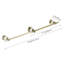 Porte-serviettes mural simple réglable 29 po-132827547