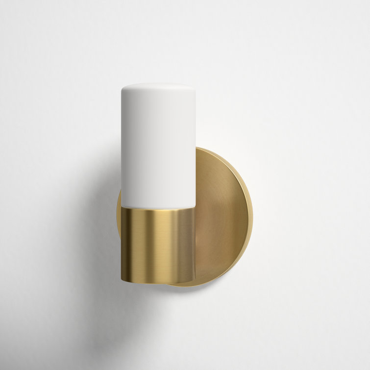 Otto Stainless Steel Armed Sconce
