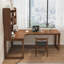 Bureau en bois massif en forme de L brun noisette-1916120453-1916120454