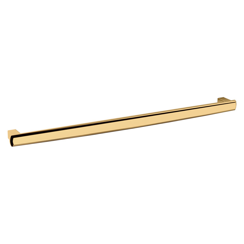 Polished Brass Appliance Pull with Mounting Hardware, 16"