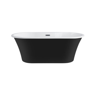 66.62'' x 29.5'' Freestanding Soaking Acrylic Bathtub
