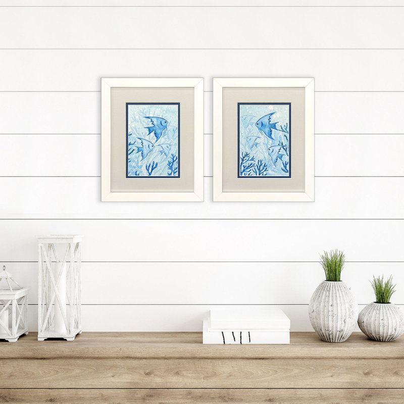 Angel Fish Framed Art
