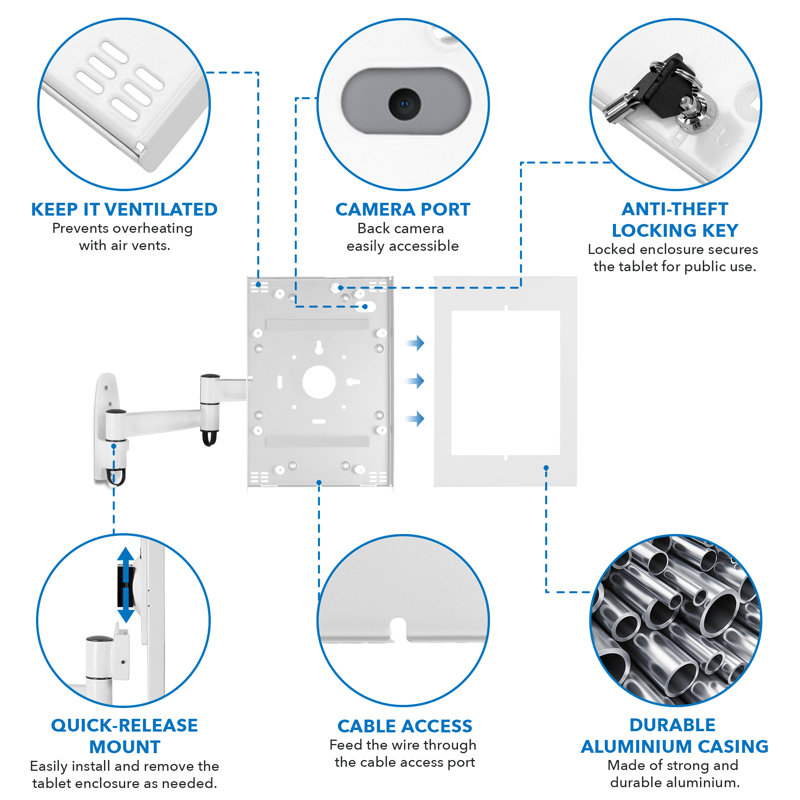 iPad Mounting System, White