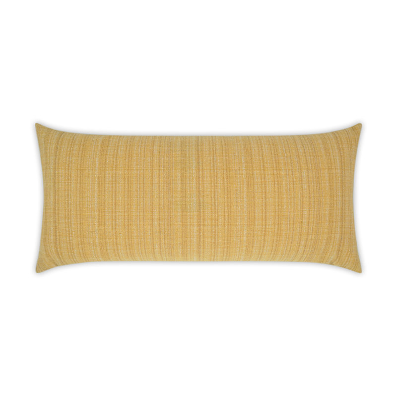 Coussin décoratif d'extérieur Fiddledidee, Or, Rectangle H 12 po x l 24 po