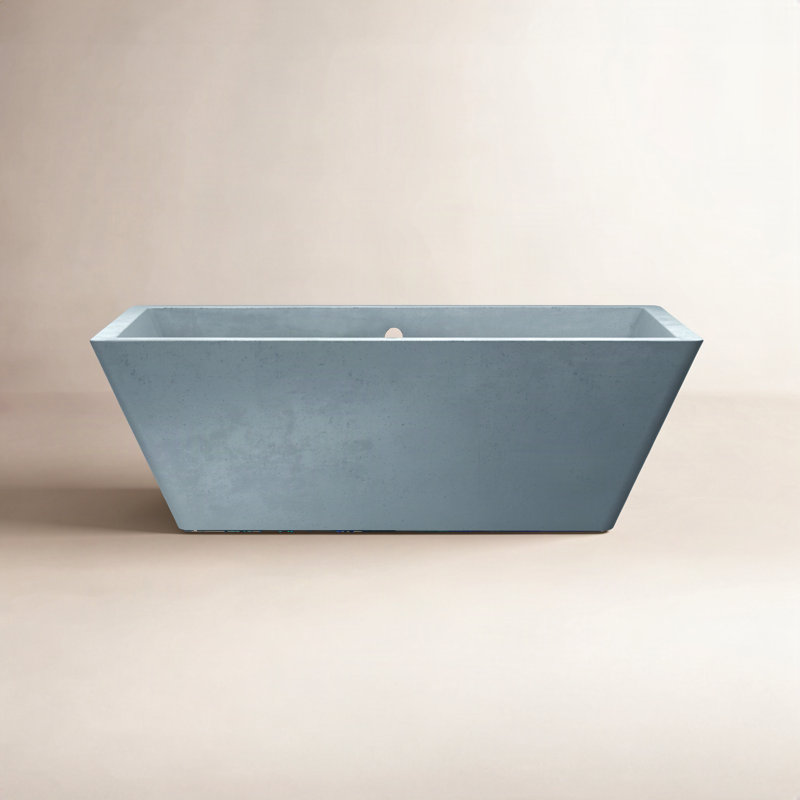 Mendocino 66 in. L Freestanding Soaking Tub, Ocean