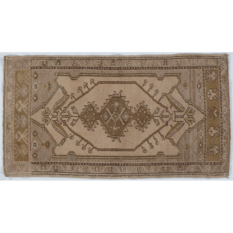 Wool Area Rug in Gray