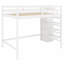 Stylish Loft Bed with Integrated Wardrobe & Staircase-128979394