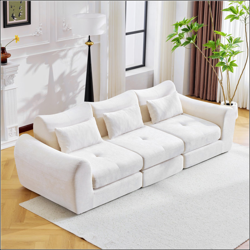 Canapé modulaire Cloud, canapé-lit pliant convertible, canapé modulaire rembourré - pour le salon, la chambre à coucher et l'espace de divertissement