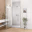 Semi-Frameless Pivot Shower Door with Magnetic Soft-Close and Zero-Leakage Protection