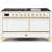 ILVE Majestic II Series 60 inch Dual Fuel Range with 9 Burners, Griddle (Glass Door)-114373894-114373877