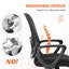 Chaise de travail ergonomique en maillage-1159438955