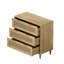 Armoire de rangement en rotin Cherle-625972005