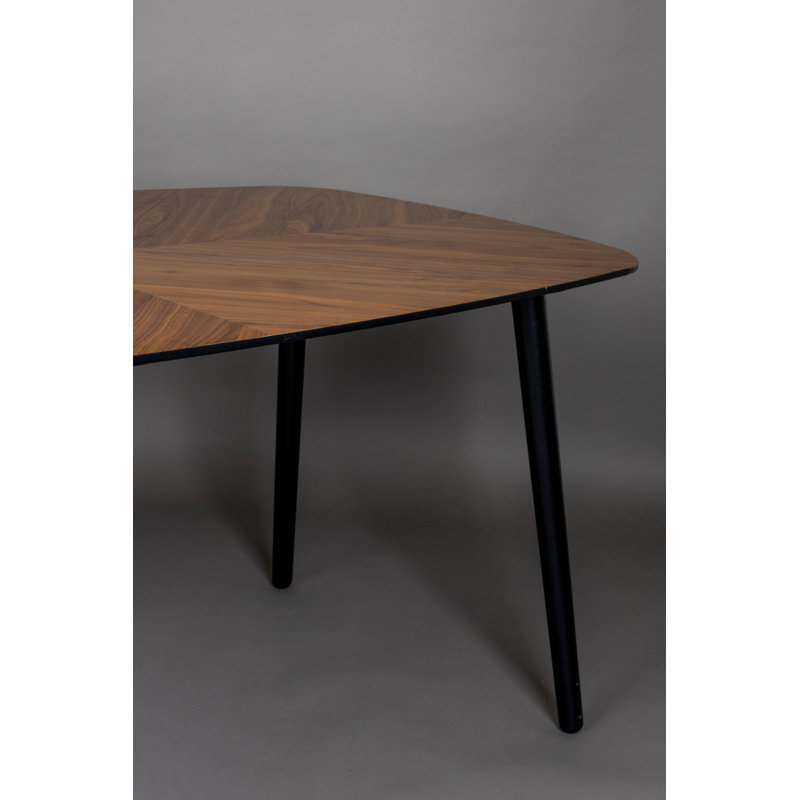 Clover Walnut Wood Dining Table