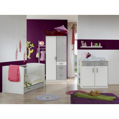 3-tlg. Babyzimmer-Set Avery