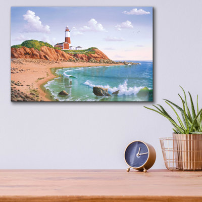 'Montauk Point, NY' by Eduardo Camoes, Acrylic Glass Wal Art