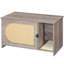 Cat Litter Box Enclosure With Rattan Door-848999342