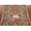 Tapis oriental multicolore en laine Kilim 4 x 6