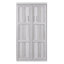 Lit simple gris qui se replie dans l'armoire - Structure solide et taille d'assemblage facile avec armoire pliante, espace