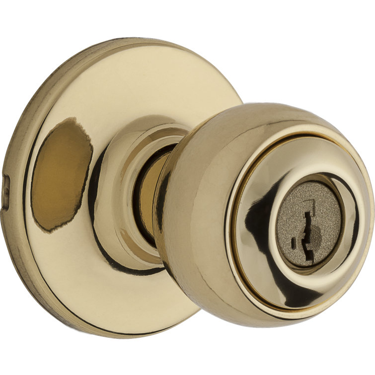 Yukon Keyed Entry Door Knob with Round Rosette