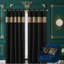 Black Gold Eyelet Curtains Pair 167 x 182 cm Thermal Room Darkening Polyester Drapes