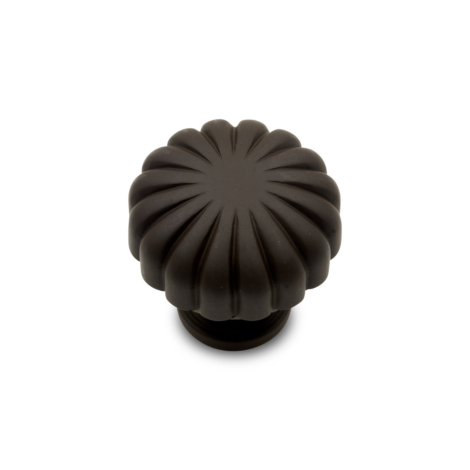 CK Series Smooth Melon Cabinet Knob, Oil Rubbed Bronze