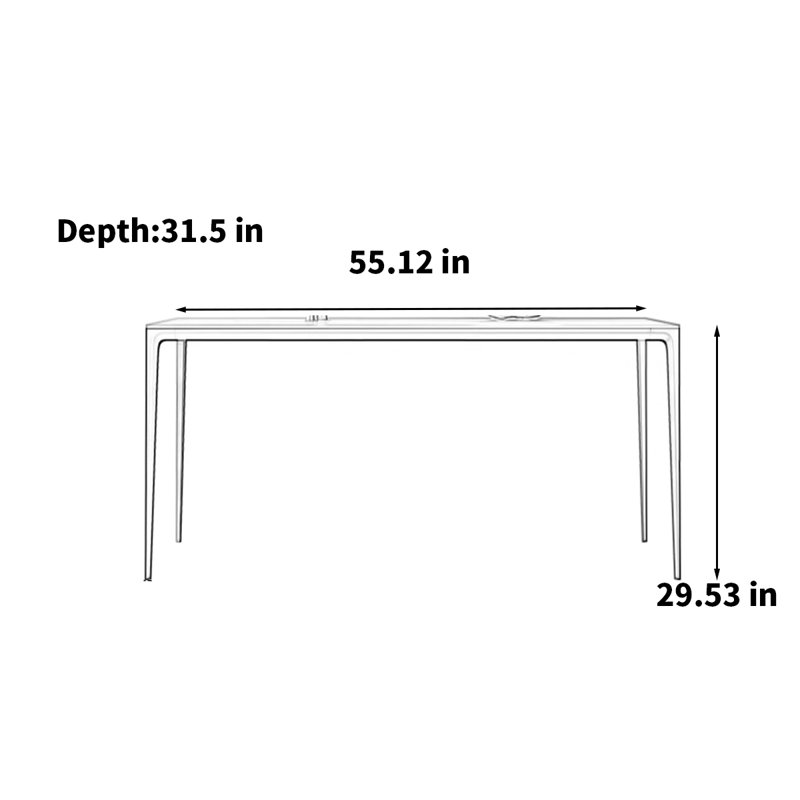 Pula, 29.53"H x 55.12"L x 31.5"W