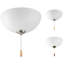 Ensemble de luminaire pour bol de ventilateur de plafond à 2 lumières-26210112