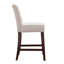 Tabouret de comptoir touffeté