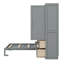 Lit escamotable Murphy avec placard, tiroirs et tablettes-1620778313