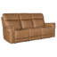 MS 89.5" Genuine Leather Pillow Top Arm Reclining Sofa-72298054