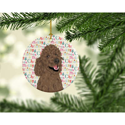 2.8'' Ceramic Animals Hanging Figurine Ornament