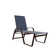 Holna Outdoor Rust-Resistant Metal Chaise Lounge